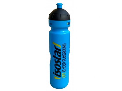 lahev ISOSTAR 1000ml push pull life is your playground modrozelená