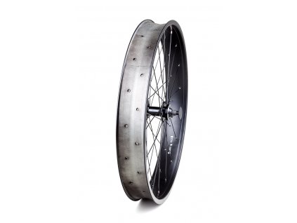 24" 82mm, přední kolo, kotoučová brzda, černý