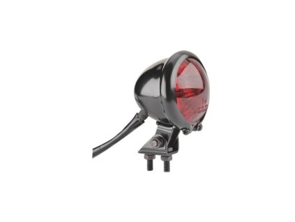Zadní 12V LED světlo Bates, černé
