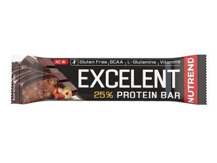 tyčinka Nutrend Excelent čokoláda+oříšky 85g