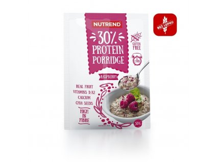kaše Nutrend Protein Porridge 5x50g malina