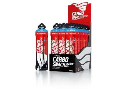 gel Nutrend Carbosnack MALINA caffeine sáček
