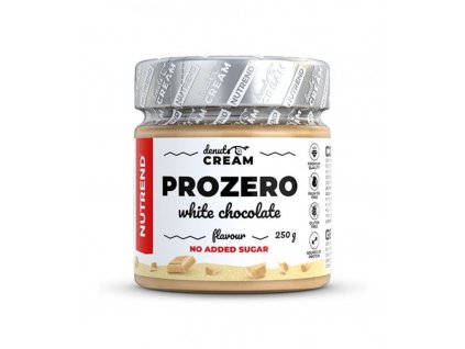 krém NUTREND DENUTS CREAM Prozero s bílou čokoládou 250 g