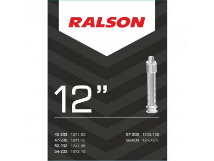 Duše RALSON 12"x1.5-2.125 (40/57-203) DV/22mm