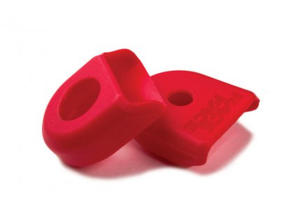 RACE FACE CRANK BOOT 2-pack, ochrana carbonových klik červená