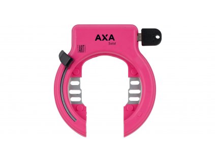 AXA zámek Solid růžová