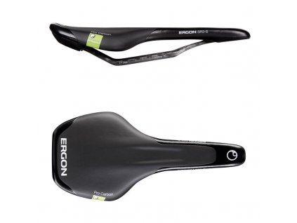 ERGON sedlo SR3 Pro Carbon černá -M