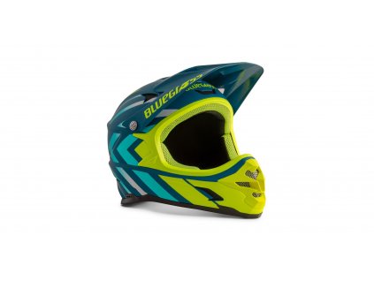 BLUEGRASS helma INTOX modrá/reflex žlutá -56/58
