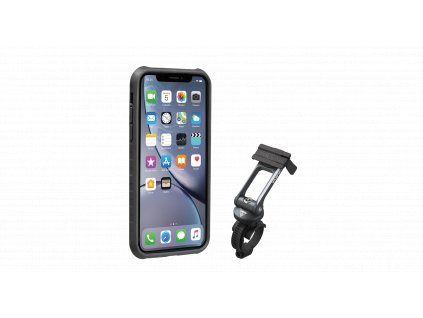 TOPEAK obal RIDECASE pro iPhone XR černá/šedá