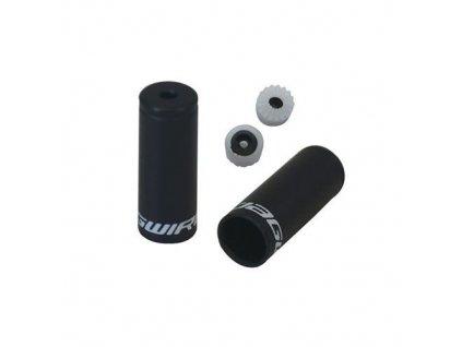 JAGWIRE koncovka přeh. bowdenu sealed 4mm alloy černá 50ks