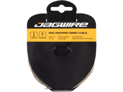 JAGWIRE lanko Dropper Inner Cable Pro Polished Stainless 0.8x2000mm