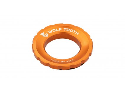 WOLF TOOTH matice Centerlock Rotor oranžová