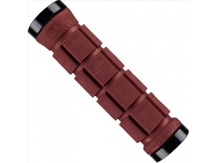 LIZARD SKINS gripy Dual-Clamp Lock-On Northshore Deep Red