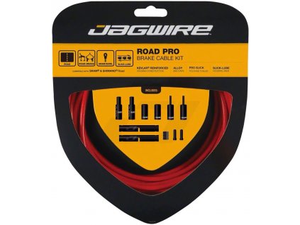 JAGWIRE sada Road Pro Brake Kit červená