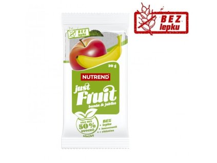 tyčinka Nutrend JUST FRUIT banán + jablko 30g