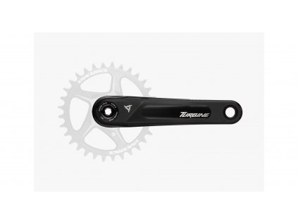 RACE FACE kliky TURBINE 175, osa 143 černá