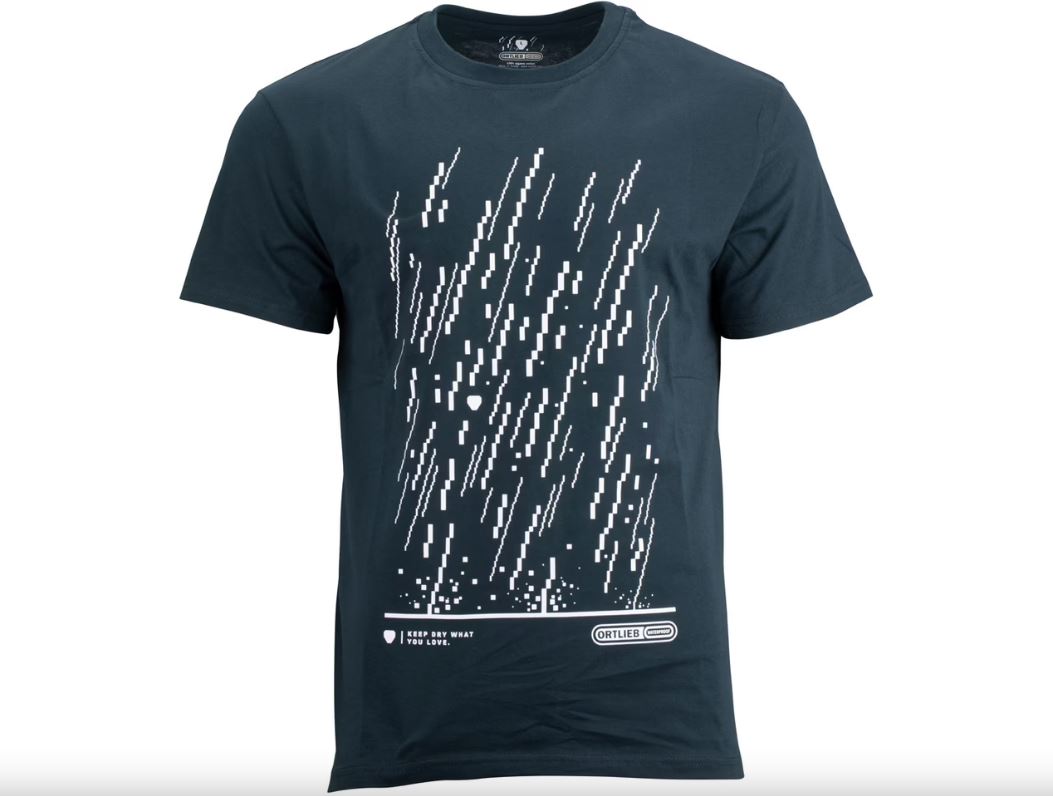 ORTLIEB T-Shirt - černé (2021) - XL