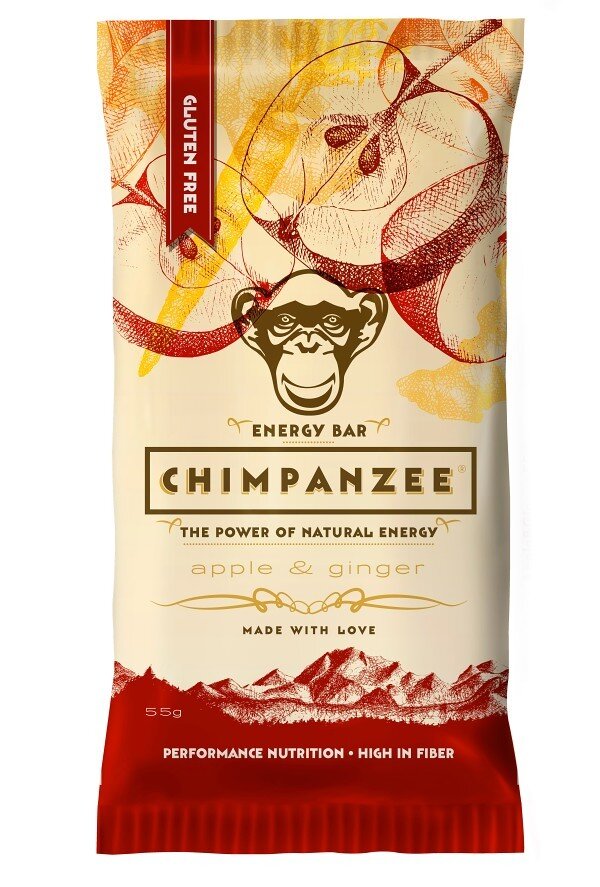 CHIMPANZEE ENERGY BAR Apple-Ginger 55g