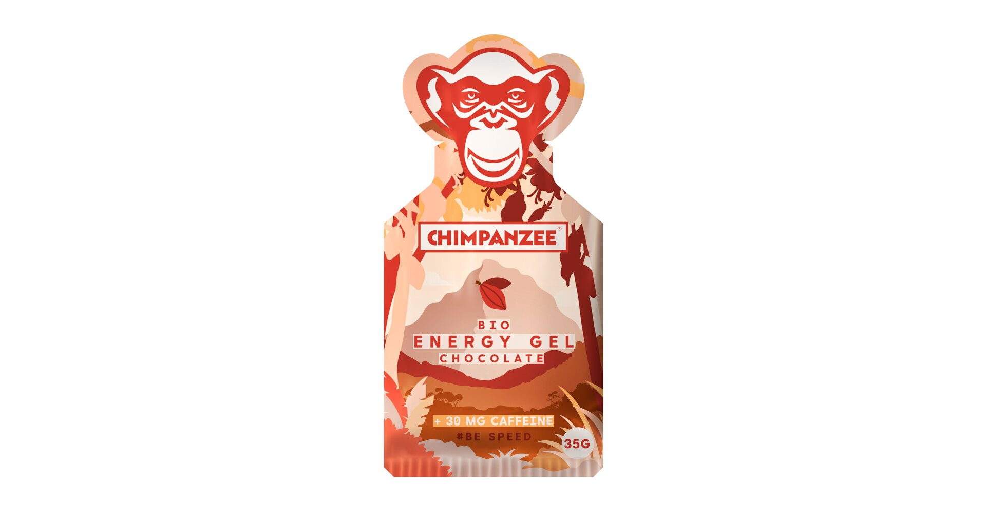 CHIMPANZEE ENERGY GEL Chocolate 35g, CZ-BIO-002