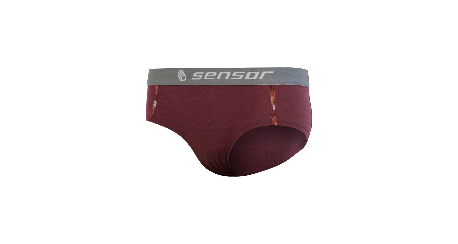 SENSOR MERINO AIR dámské kalhotky port red Velikost: L