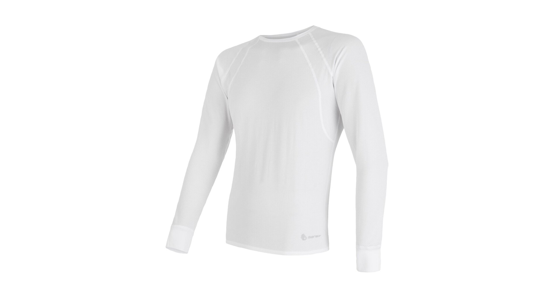 SENSOR COOLMAX AIR pánské triko dl.rukáv bílá Velikost: XL