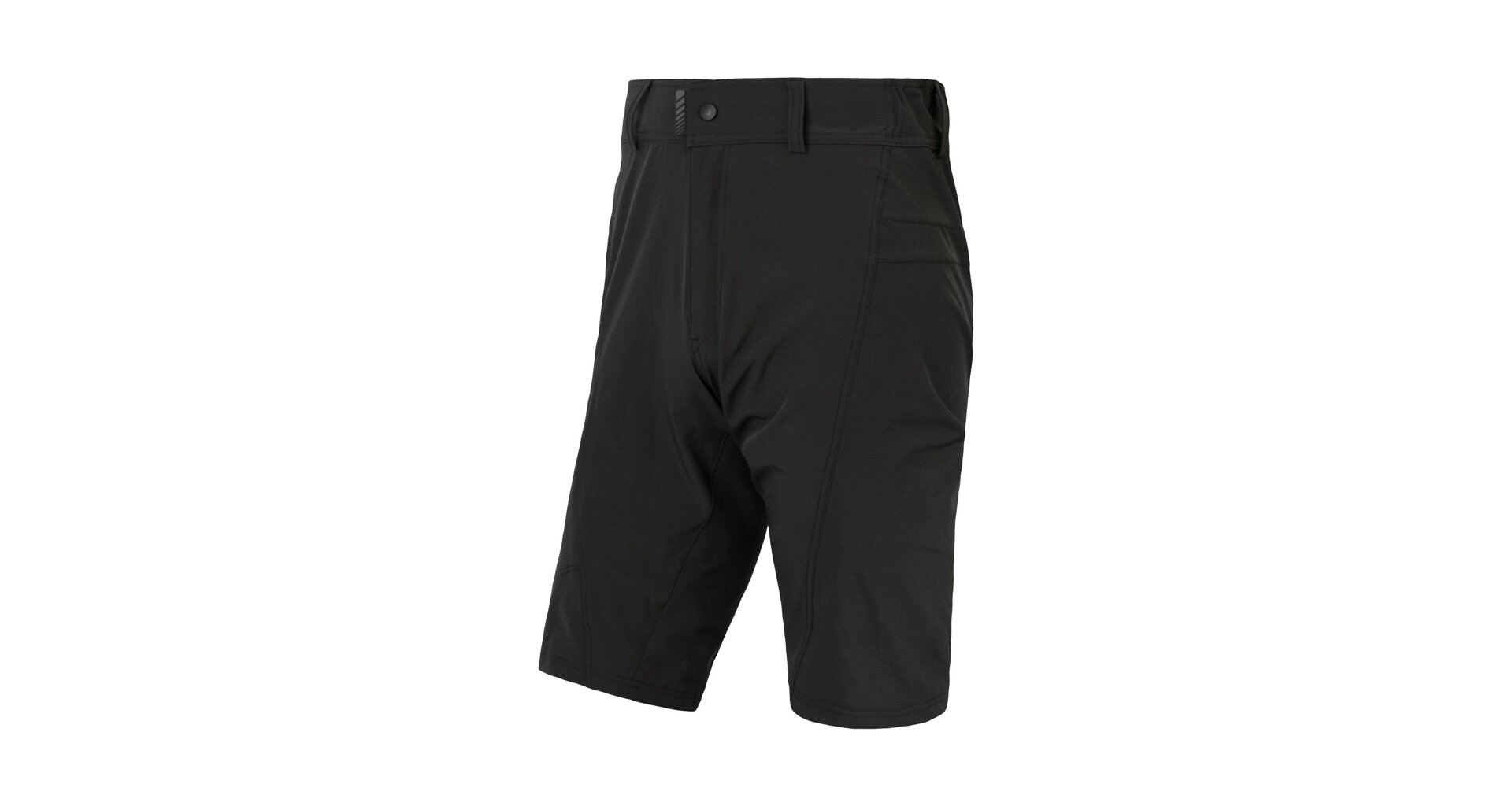 SENSOR HELIUM pánské kalhoty s cyklovložkou krátké volné true black Velikost: XL
