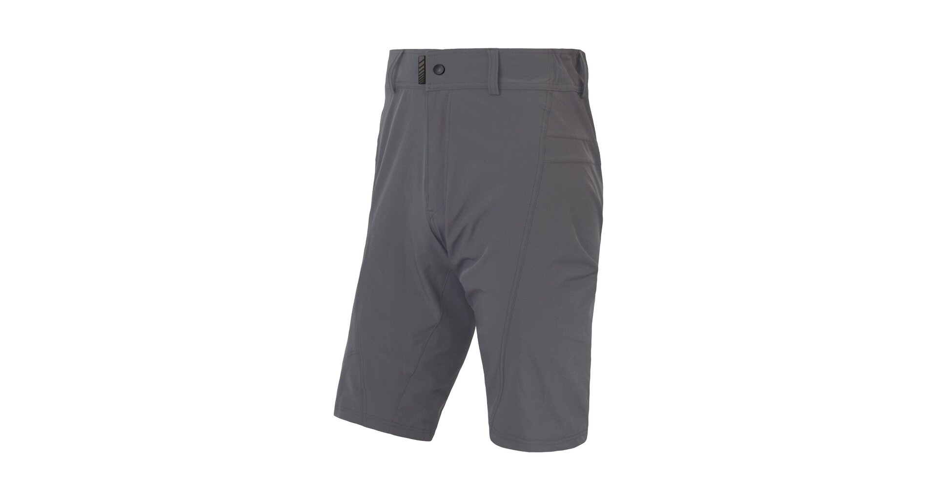 SENSOR HELIUM pánské kalhoty s cyklovložkou krátké volné rhino grey Velikost: M