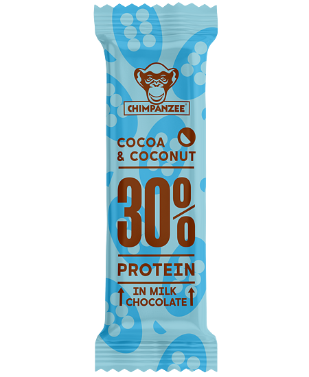 CHIMPANZEE PROTEIN BAR 30% Cocoa Coconut 50g