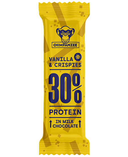 CHIMPANZEE PROTEIN BAR 30% Vanilla Crispies 50g