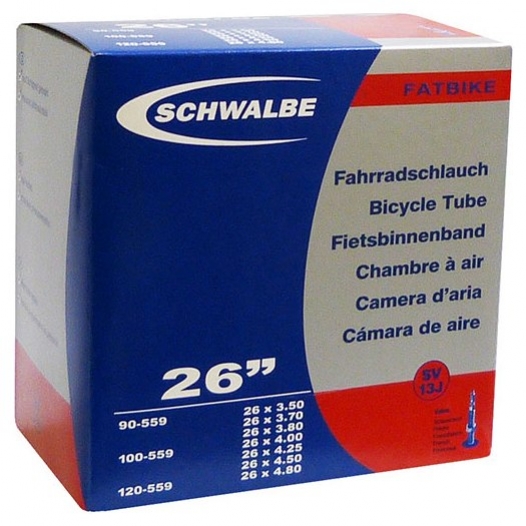 duše SCHWALBE SV13J FatBike 26"x3.50-4.80 (90/120-559) FV/40mm