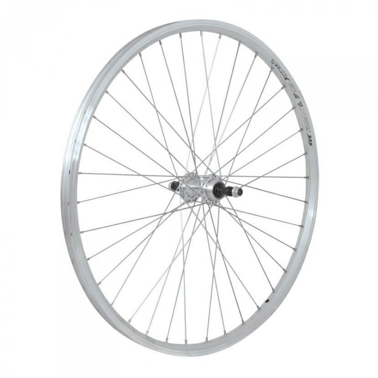 kolo zapletené 26" 559-19 Dragon zadní 36 děr stříbrné Union/CnSpoke