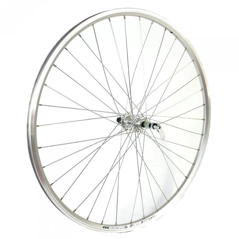 kolo zapletené 26" 559-19 Dragon zadní RU SH 36 děr stříbrné Union/CnSpoke