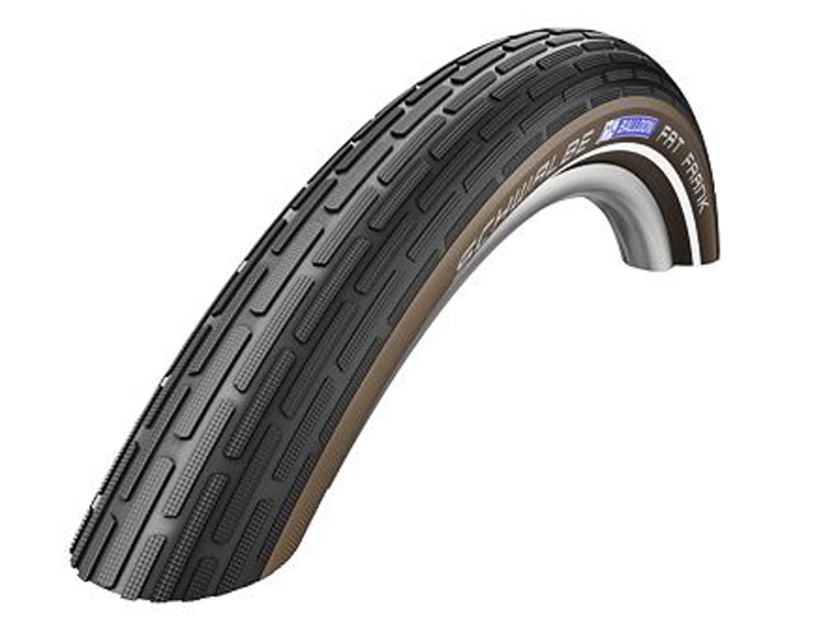 plášť SCHWALBE Fat Frank Active Line 28"x2.00/50-622 černo/kávová reflex