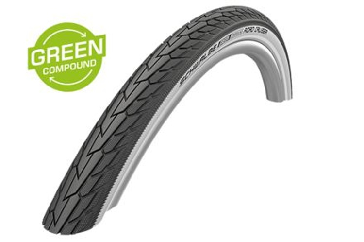 plášť SCHWALBE Road Cruiser Active Line 28"x1.40/37-622 bílý bok