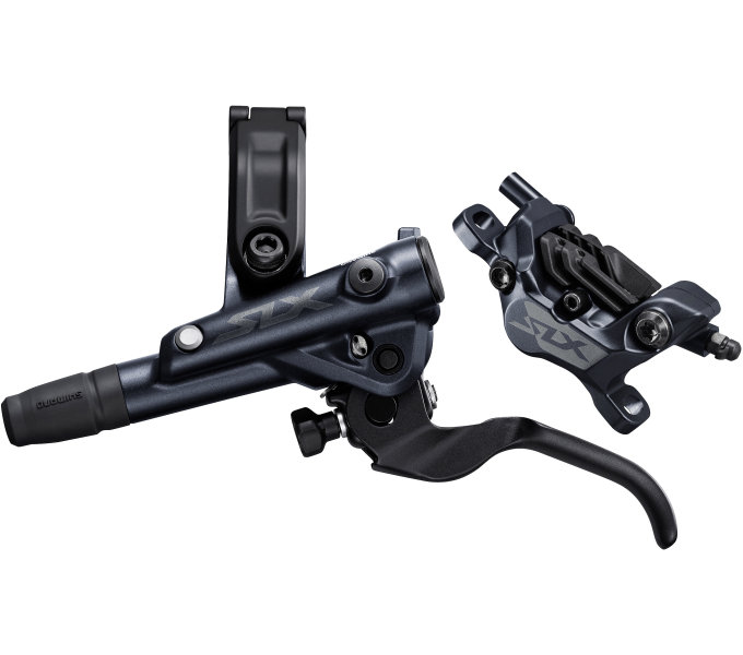 brzda Shimano SLX BR-M7120 přední komplet polymer+chladič černá original balení