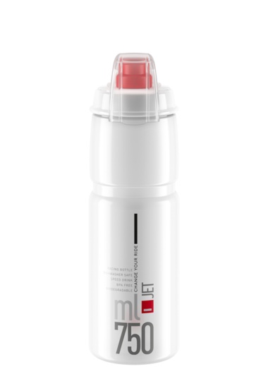 lahev ELITE Jet Plus 21´ čirá/červené logo 750 ml