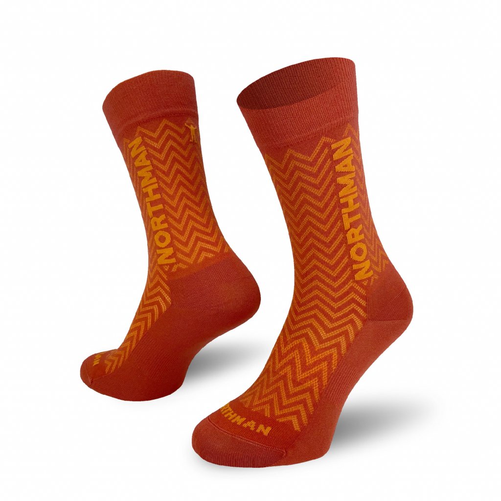 Ponožky Aspin oranžové Barva: Oranžová, Velikost: 39-41