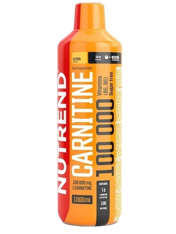 nápoj Nutrend Carnitine 100000 1L citron