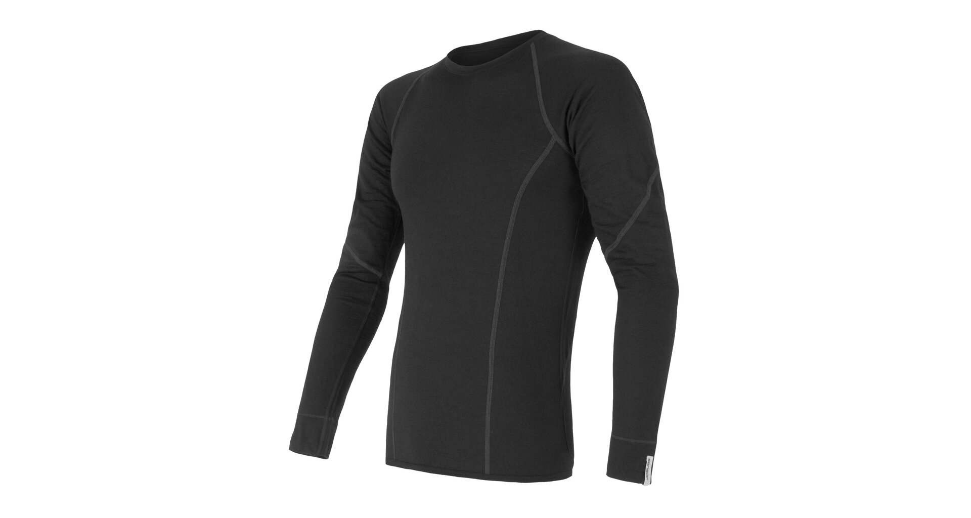 SENSOR MERINO ACTIVE pánské triko dl.rukáv černá Velikost: XL