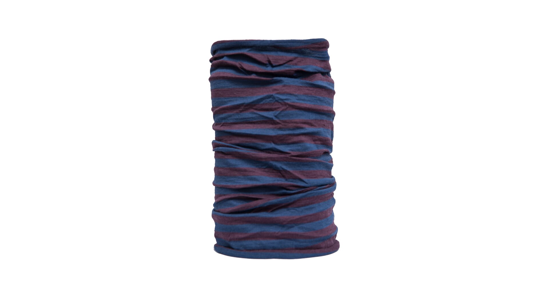 SENSOR TUBE MERINO AIR šátek multifunkční modrá/vínová pruhy