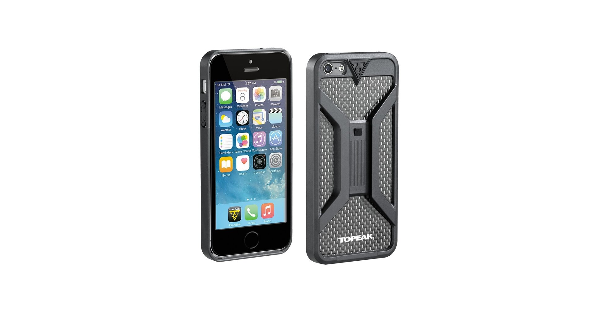 TOPEAK obal náhradní RIDECASE pro iPhone 5, 5s, SE černá