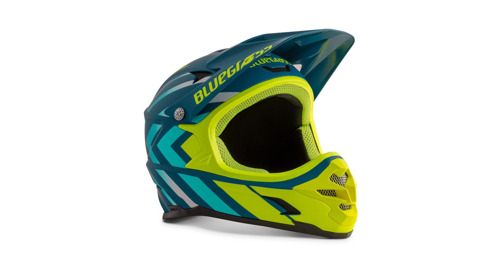 BLUEGRASS helma INTOX modrá/reflex žlutá -56/58