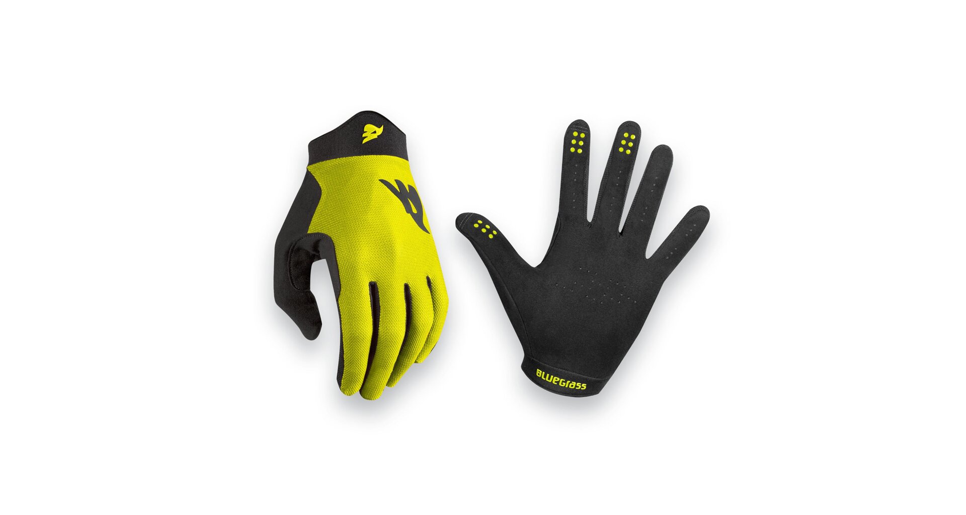 BLUEGRASS rukavice UNION reflex žlutá Velikost: L