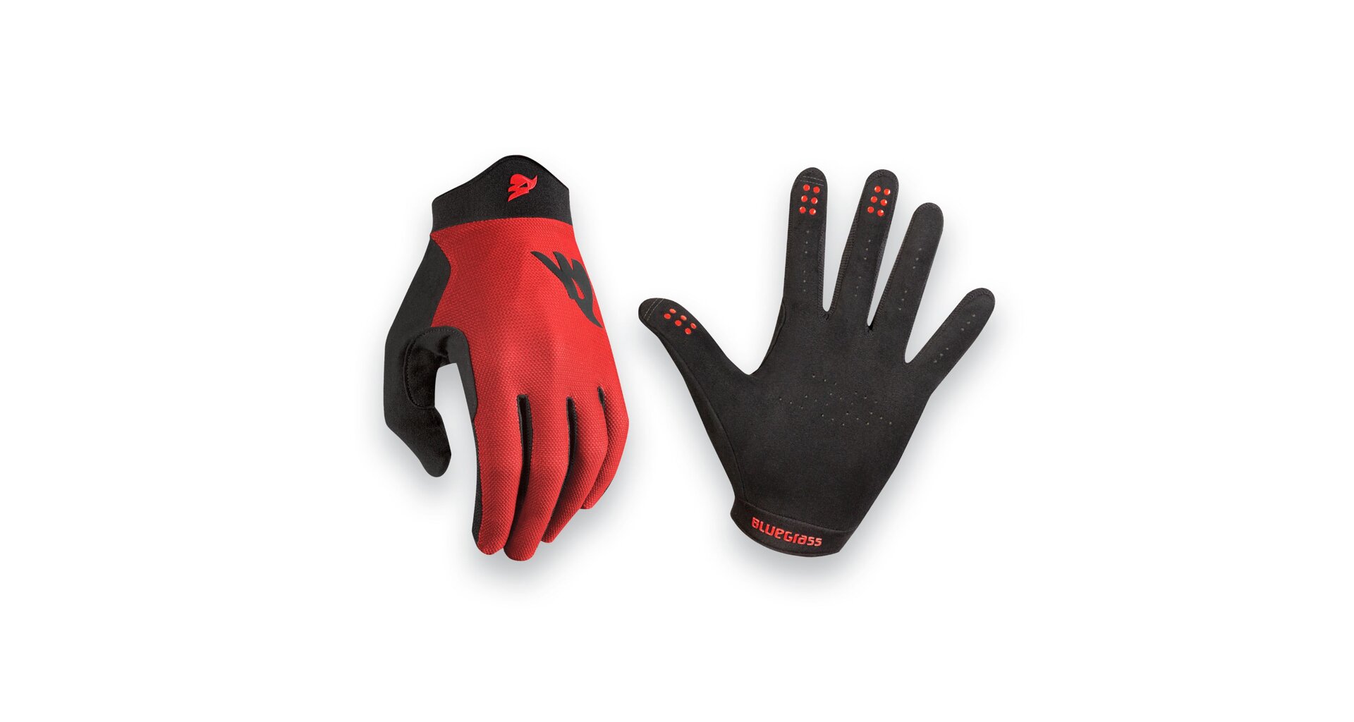 BLUEGRASS rukavice UNION červená Velikost: XL