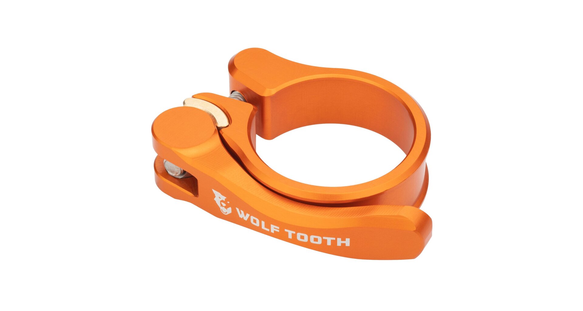 WOLF TOOTH sedlová objímka 34.9mm oranžová Quick Release