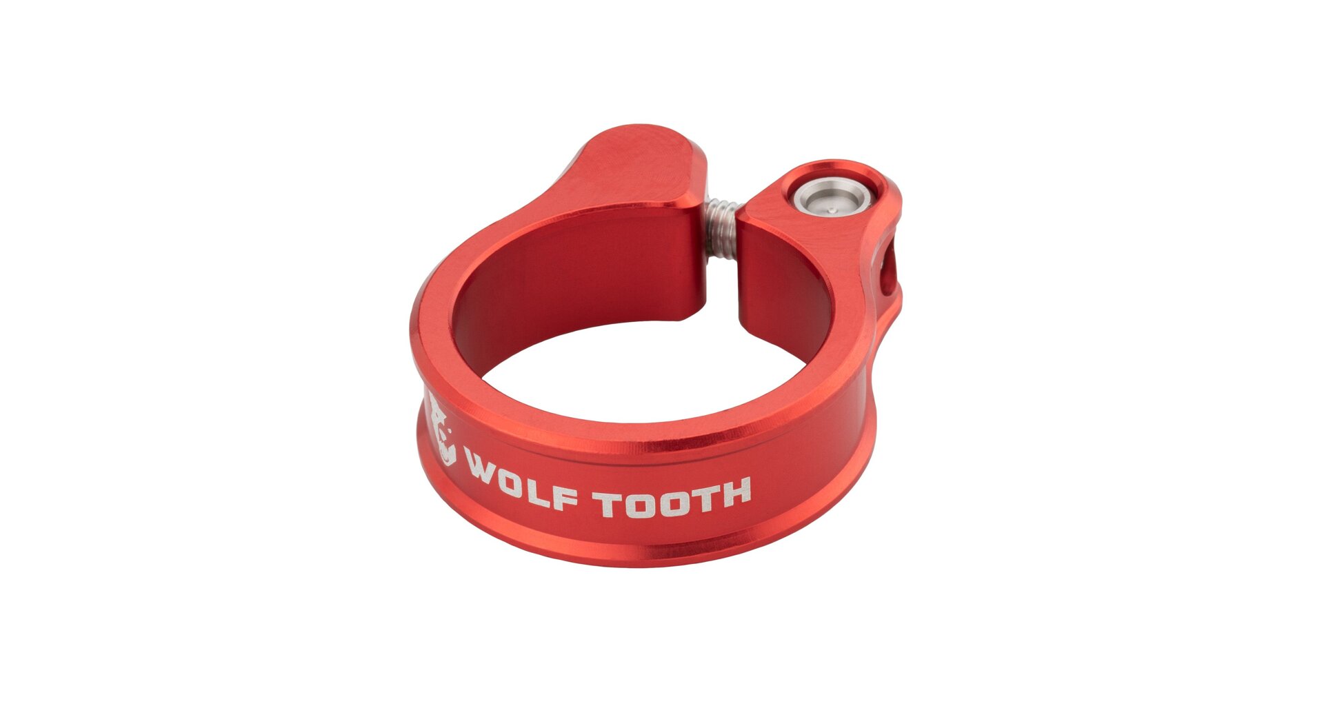 WOLF TOOTH sedlová objímka 34.9mm červená