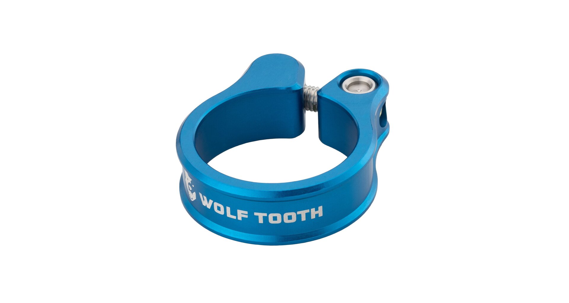 WOLF TOOTH sedlová objímka 34.9mm modrá