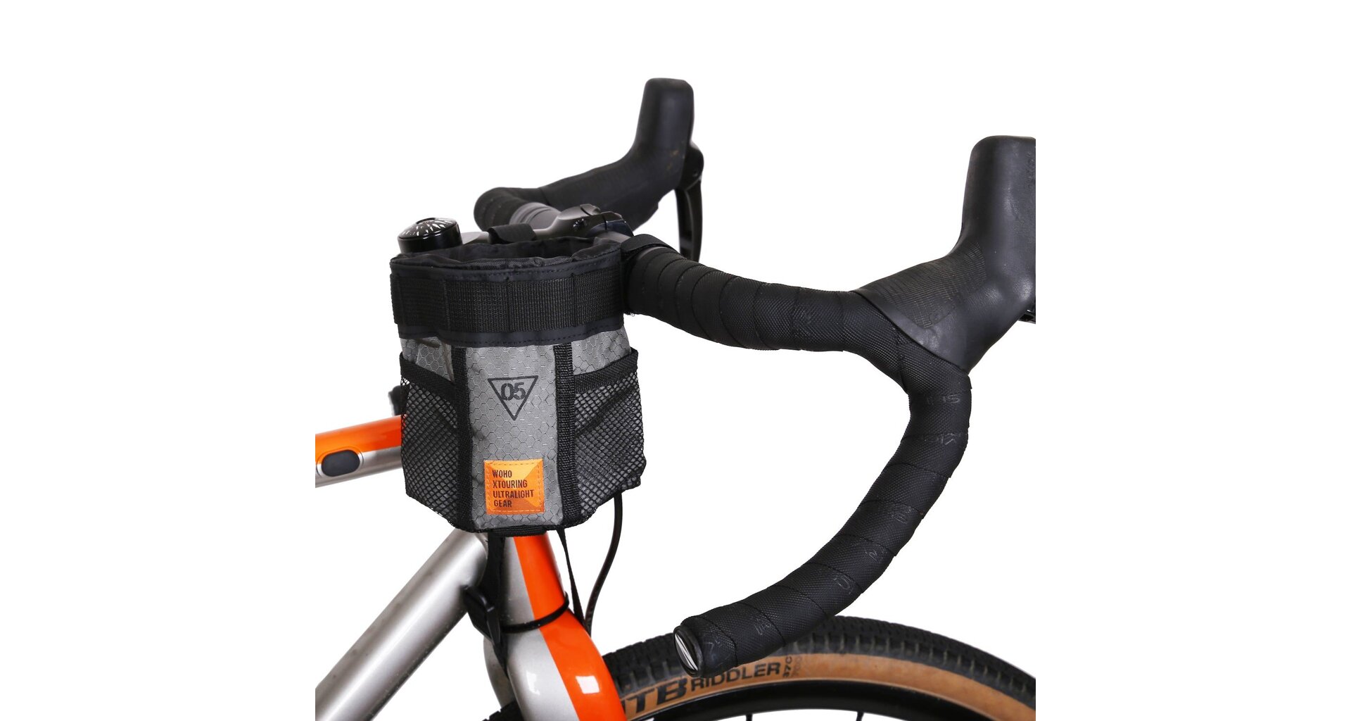 WOHO brašna X-TOURING ALMIGHTY CUP HOLDER Honeycomb Iron