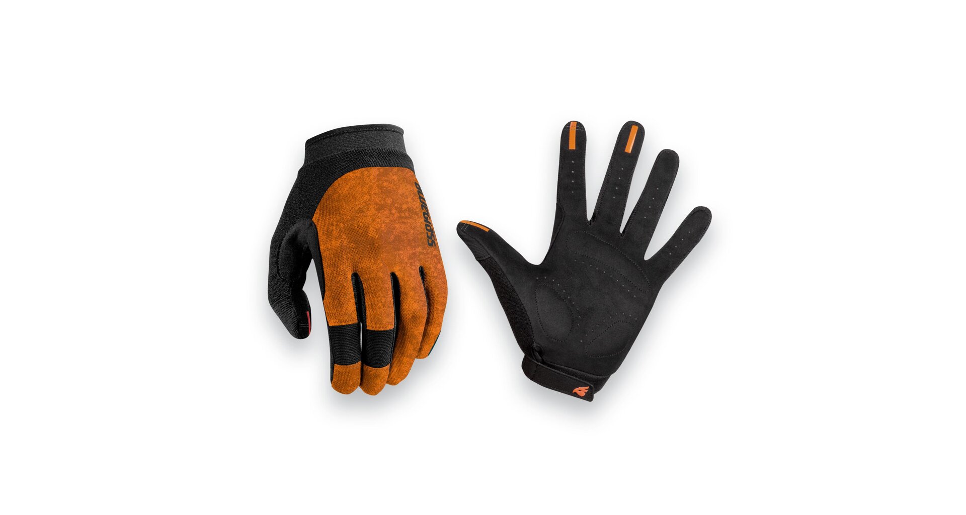 BLUEGRASS rukavice REACT oranžová Velikost: XS