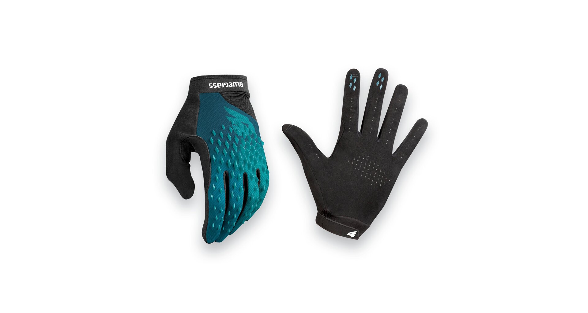 BLUEGRASS rukavice PRIZMA 3D modrá Velikost: XL